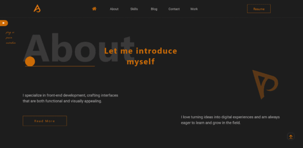 Modern Portfolio Website – Responsive Template for Developers & Creatives - Image 3