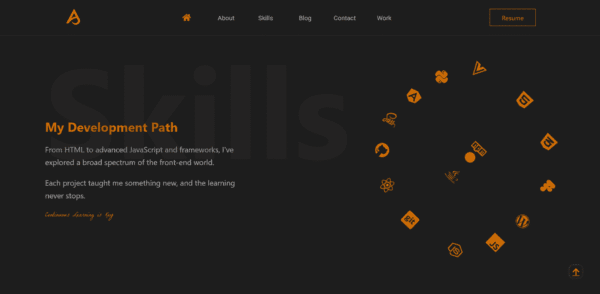 Modern Portfolio Website – Responsive Template for Developers & Creatives - Image 4